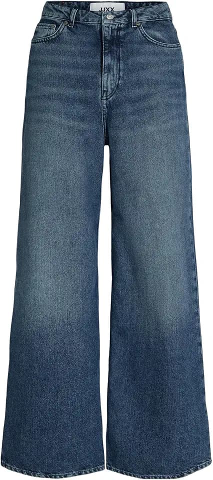 JJXX JXTOKYO Wide HW R6129 Jeans DNM NOOS | Wide Leg Fit, Washed, Casual, Bei max. 40°C waschen