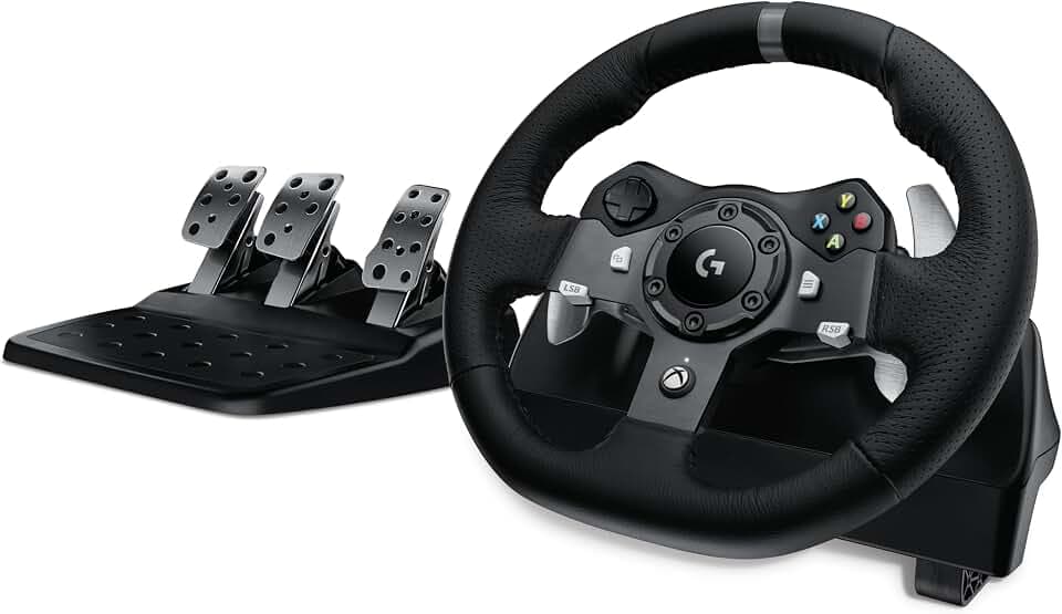 Logitech G920 Racing Wheel and Pedals for Xbox X|S/Xbox One/PC