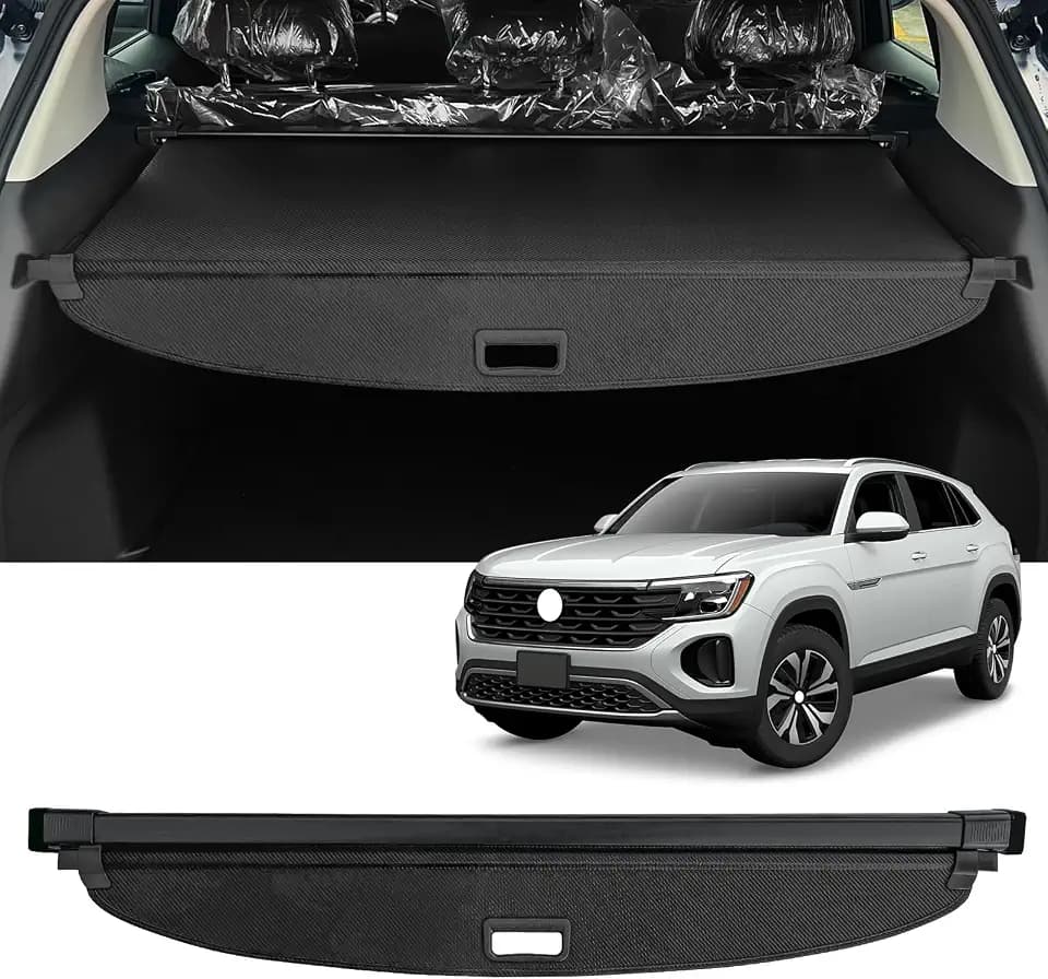 AUXKO Retractable Cargo Cover for VW Atlas Cross Sport 2026-2020