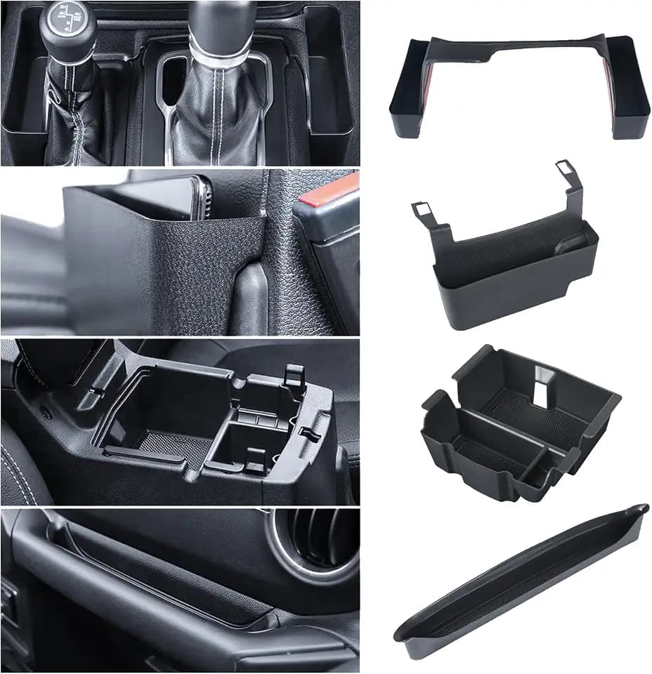 MIKKUPPA Center Console Organizer - for 2018-2023 Jeep Wrangler & Gladiator