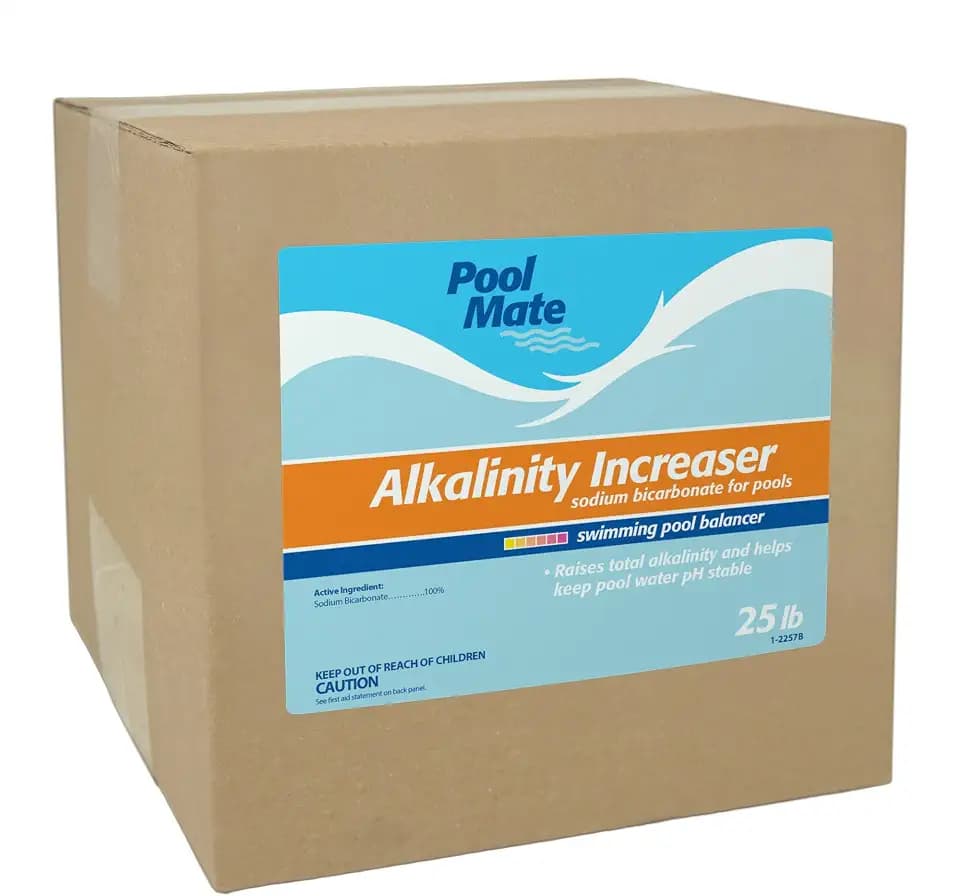 Pool Mate 25-Pounds Premium Alkalinity Increaser for Swimming Pools