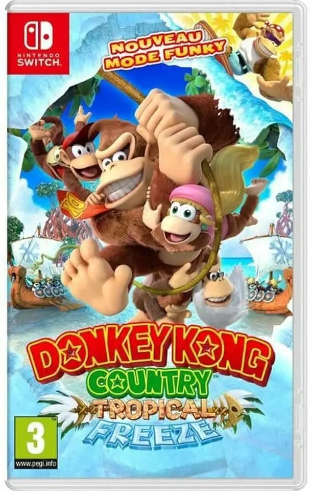 Donkey Kong Land Tropical Freeze-Schalter