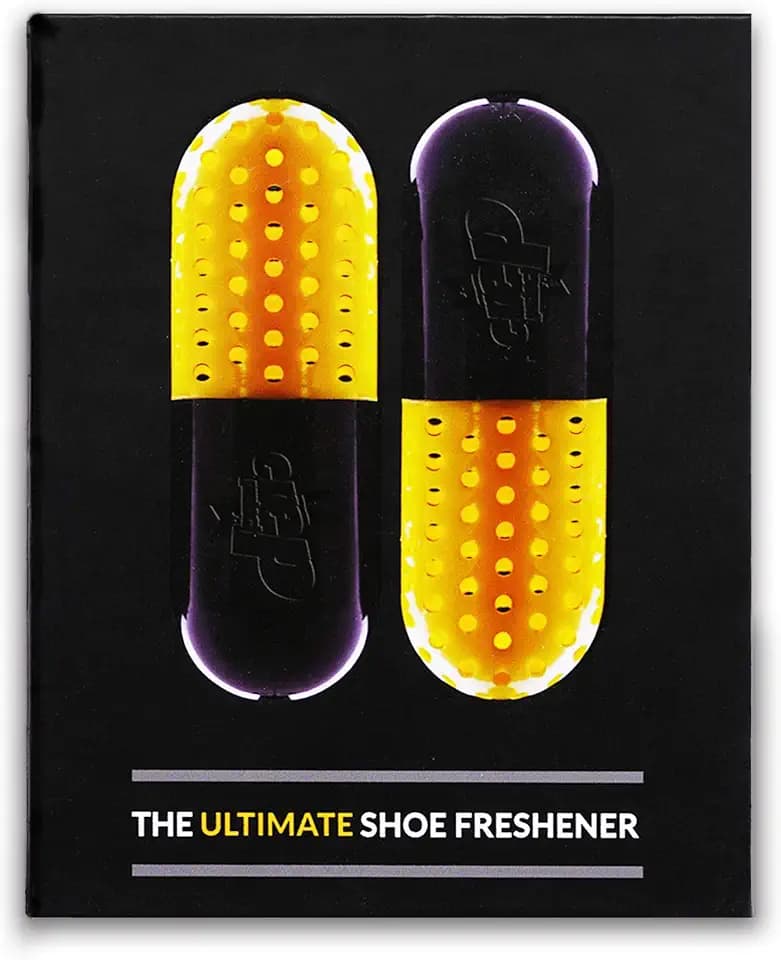 Crep Protect Shoe Refresher Pill - Ultimate Sneaker Deodorant, Odor Eliminator, Fresh Cotton Fragrance (Pack of 2)