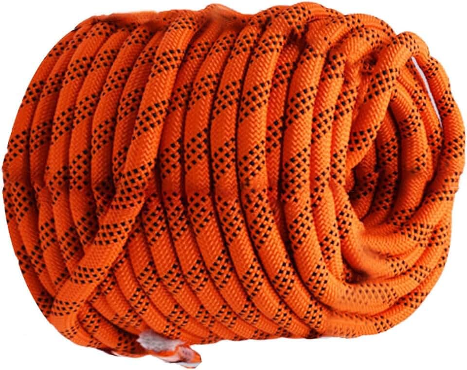 WFLNHB 1/2in x 100ft 6180lbs Breaking Strength Double Braid Polyester Rope