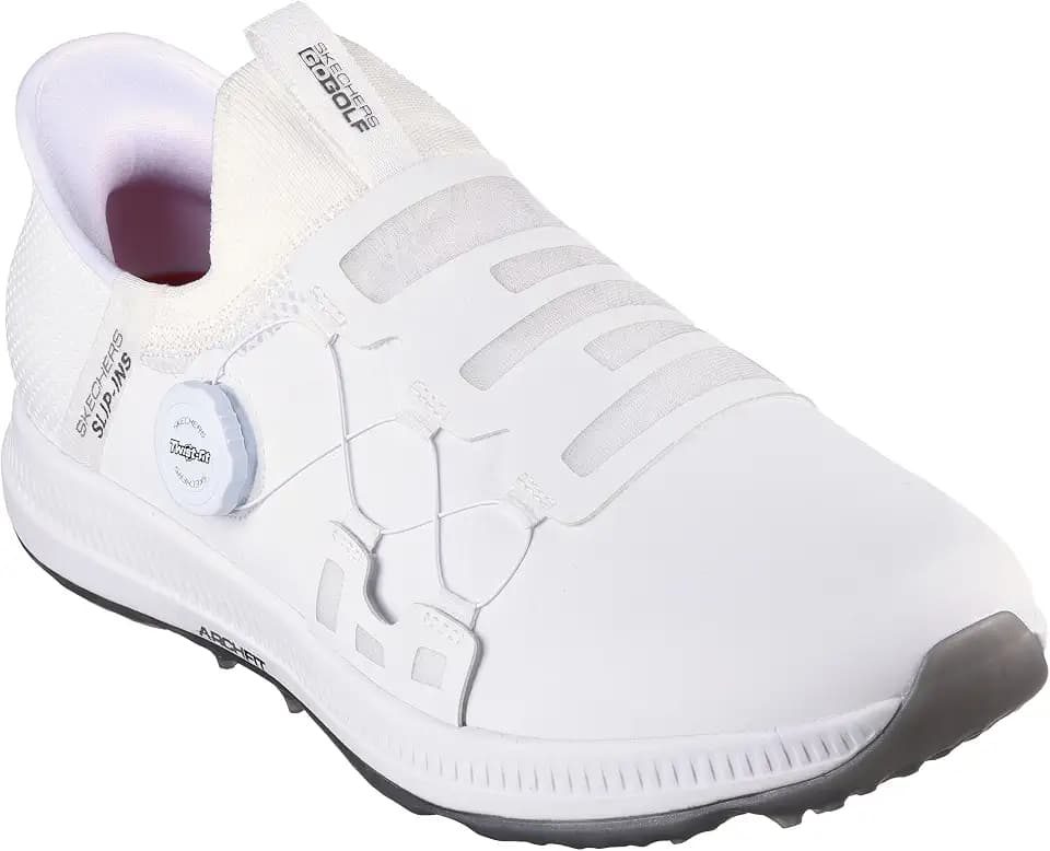 Skechers Men's Go Golf Elite 5 Arch Fit Waterproof Slip in Golf Shoe