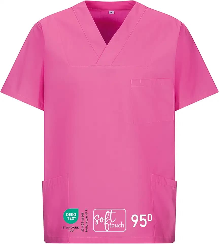 EXNER Unisex Schlupf-Kasack, OP-Kasack, Hosen-Kasack, in 16 Farben lieferbar