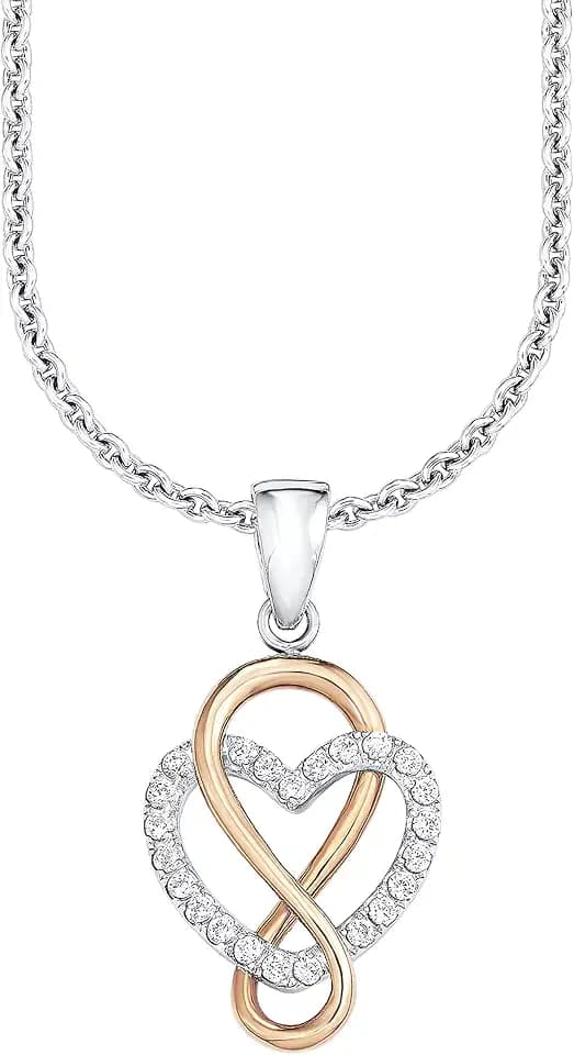 s.Oliver Damen Schmuck – Halsketten aus Silber mit verschiedenen Herz Designs - Elegant & Zeitlos schön - Perfekte Geschenkidee