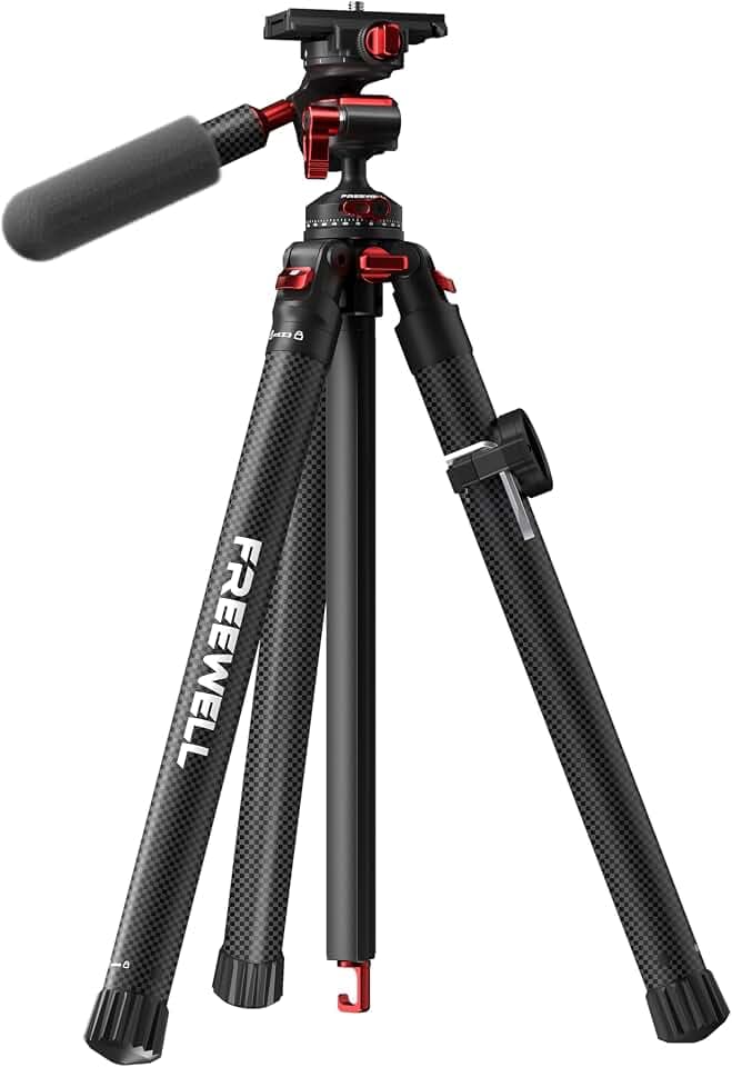 Freewell Carbon Fiber Reisestativ 59.1“ Leichtgewicht 1.98 lbs