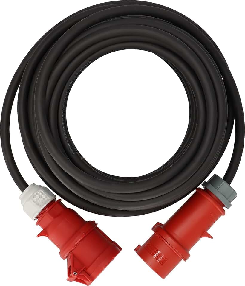 Brennenstuhl Professional CEE Verlängerungskabel mit Phasenwender IP44 25m