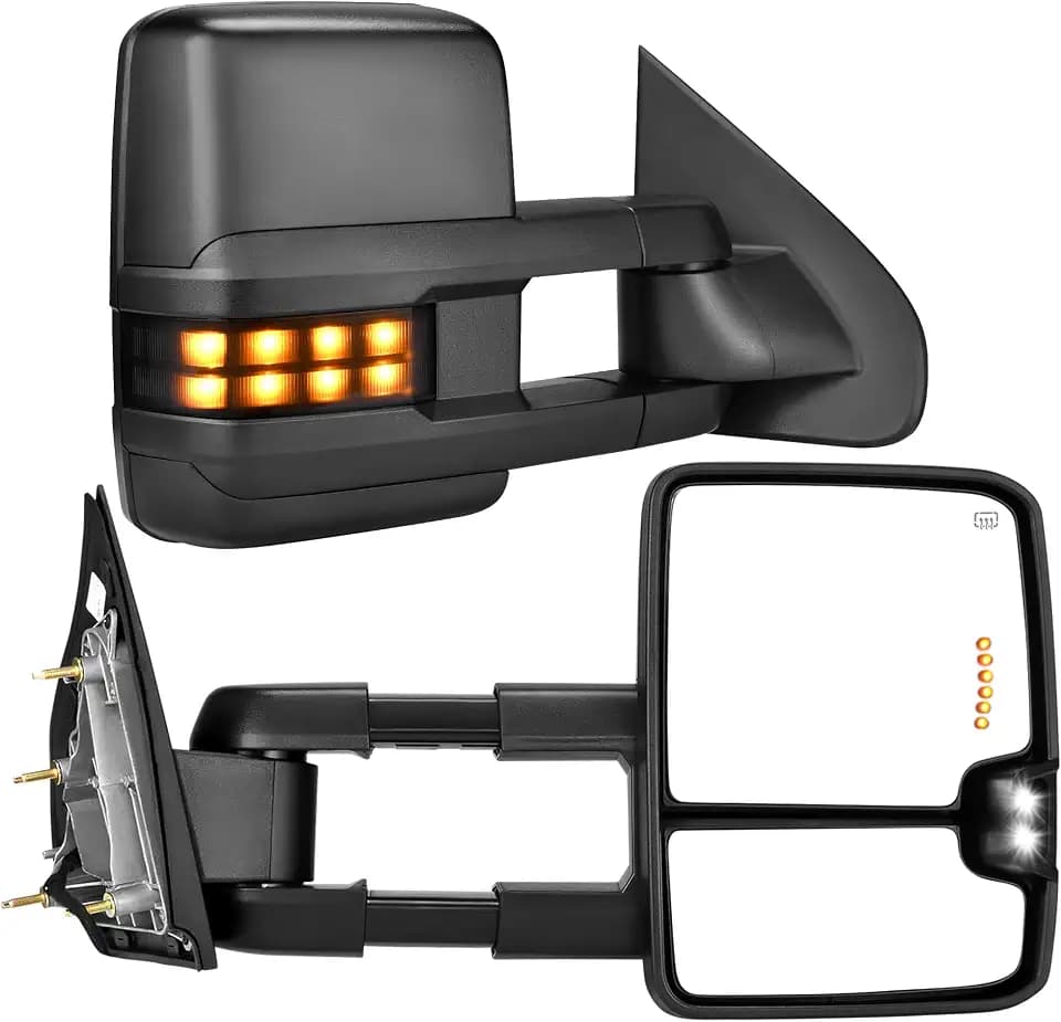 YITAMOTOR Towing Mirrors for 2014-2018 Chevy Silverado GMC Sierra 1500