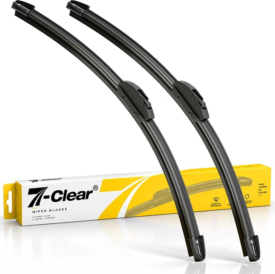 22"+22"J-Hook Windshield Wipers Fits Ford, Chevy, GMC, Ram&More