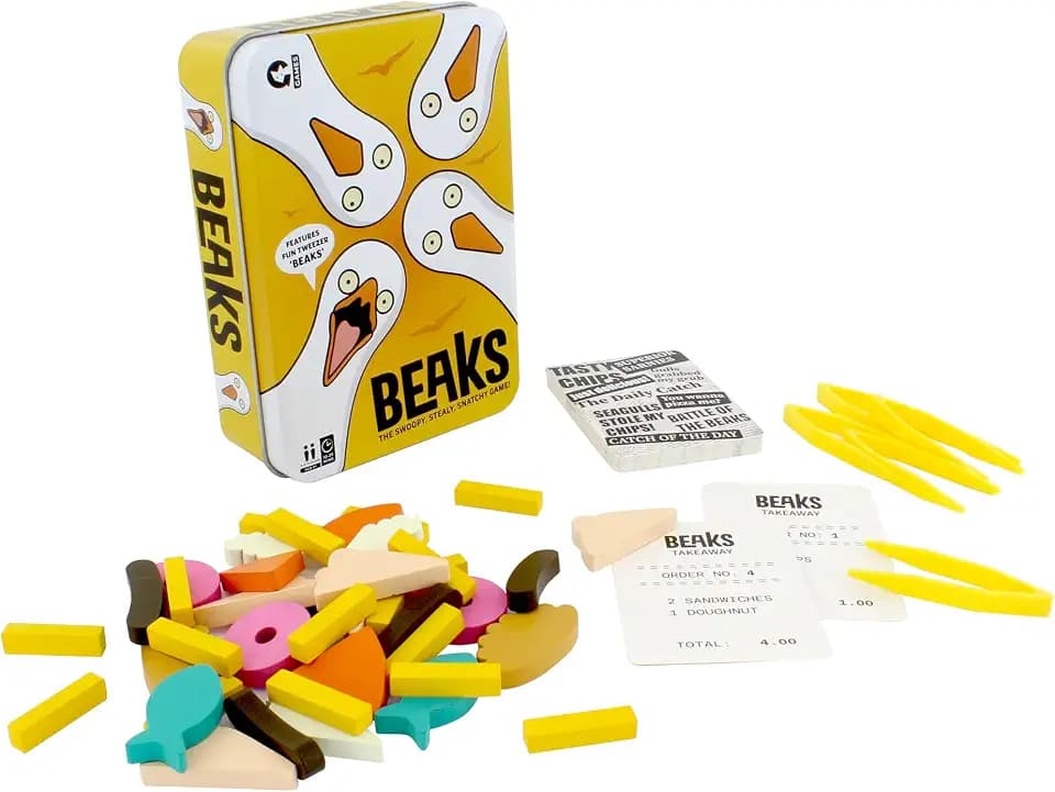Professor Puzzle Ginger Fox: Beaks - Fast-Paced Family Board Game