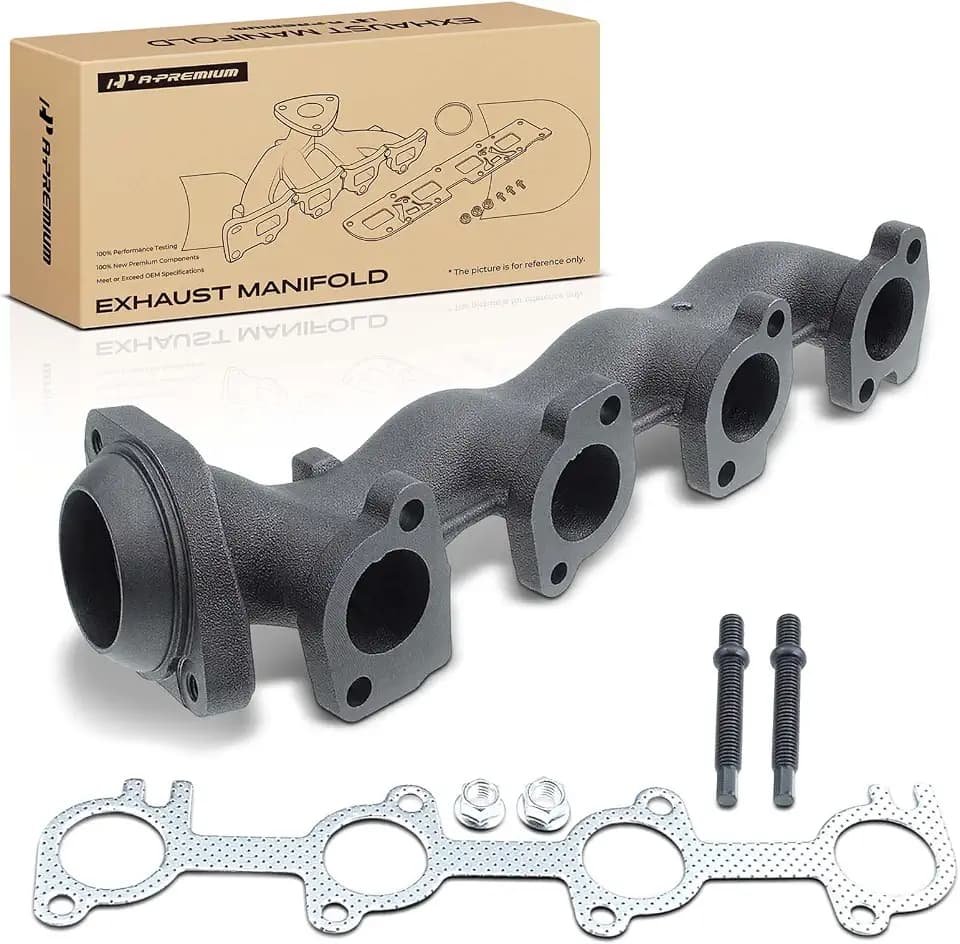 A-Premium Right Side V8 4.6L Exhaust Manifold Kit W/Gaskets & Hardware