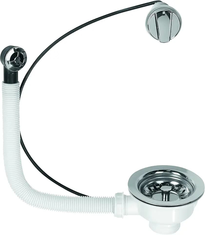 Wirquin 30718723 Rimini Siebkörbchen Ø 90 cm, Weiß