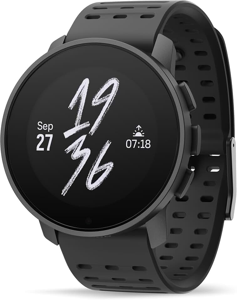SUUNTO 9 Peak Pro Multisport Uhr - Robust Outdoor Smartwatch, Saphirglas Bildschirm & 100m Wasserdicht, Leicht & Dünn, Präzise GPS, Lange Akkulaufzeit, Pulsmessung am Handgelenk