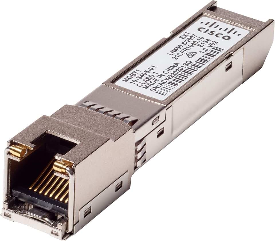 Gigabit Ethernet 1000 Base-T Mini-GBIC SFP Transceiver