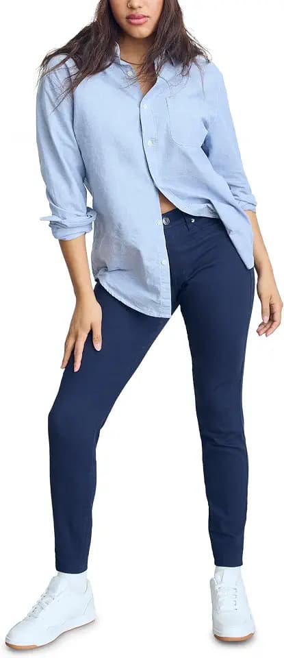 AEROPOSTALE Women's Aero High Waisted Curvy Uniform Jegging