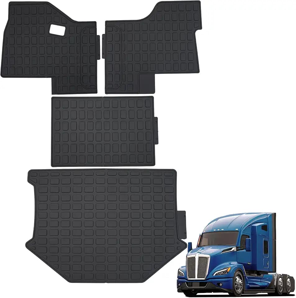 Floor Mats fit for 2013-2024 Kenworth T680 Accessories