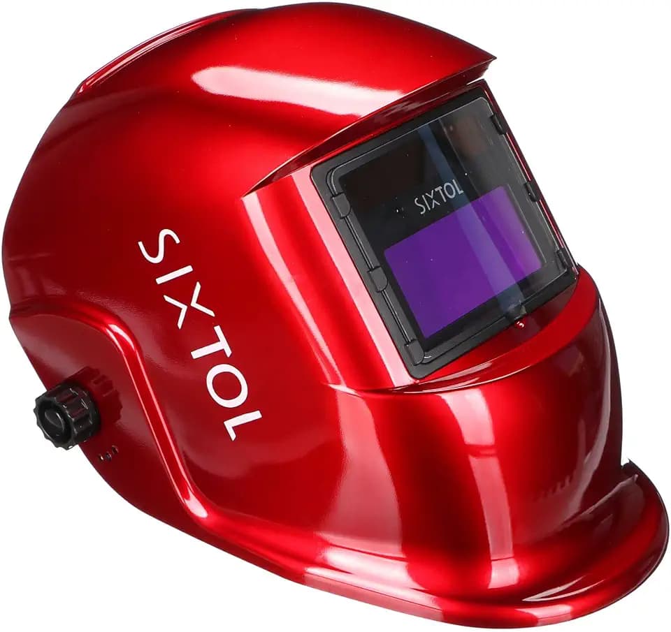 Selbsttönende Schweißmaske WELDING MASK 2, rot