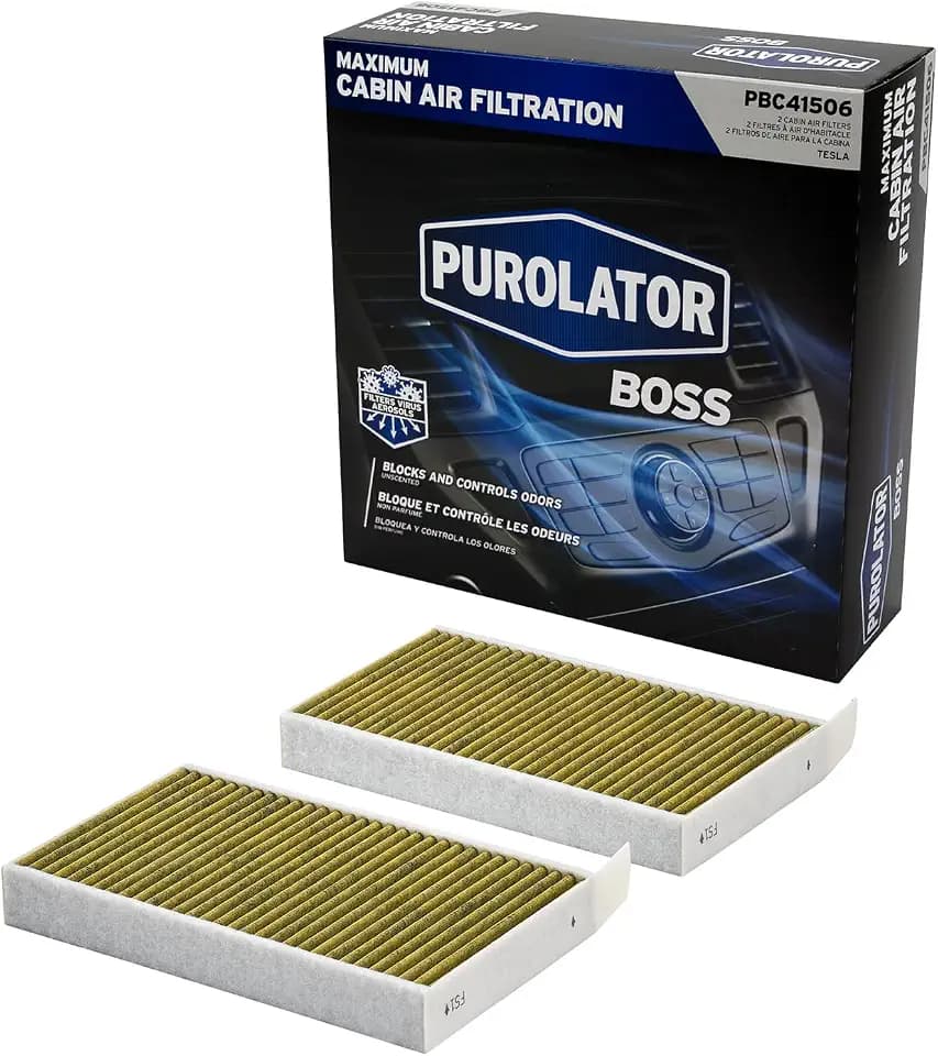 Purolator PBC41506 PurolatorBOSS Cabin Air Filter with Activated Carbon