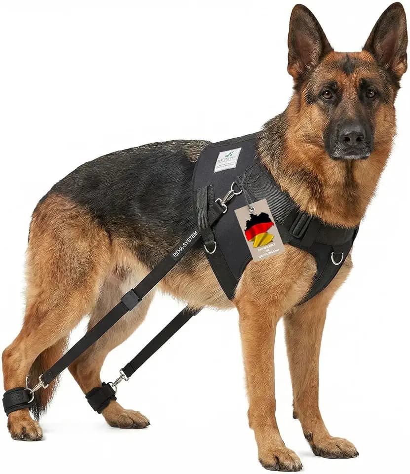 Nature Pet Hundeexpander & Rehageschirr für Hunde – Flexipander zur Rehabilitation, Mobilitätshilfe & sanften Unterstützung S