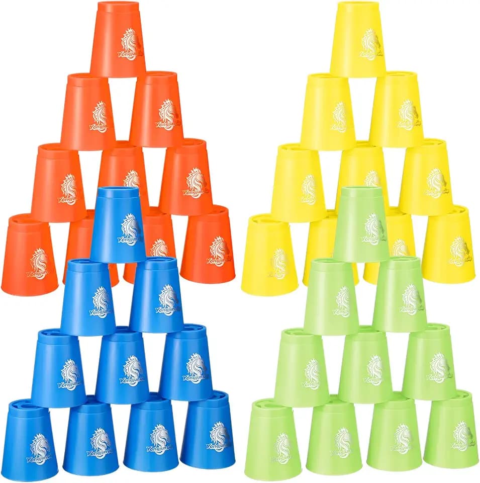 Libima 48 Pcs Sports Stacking Cups Set