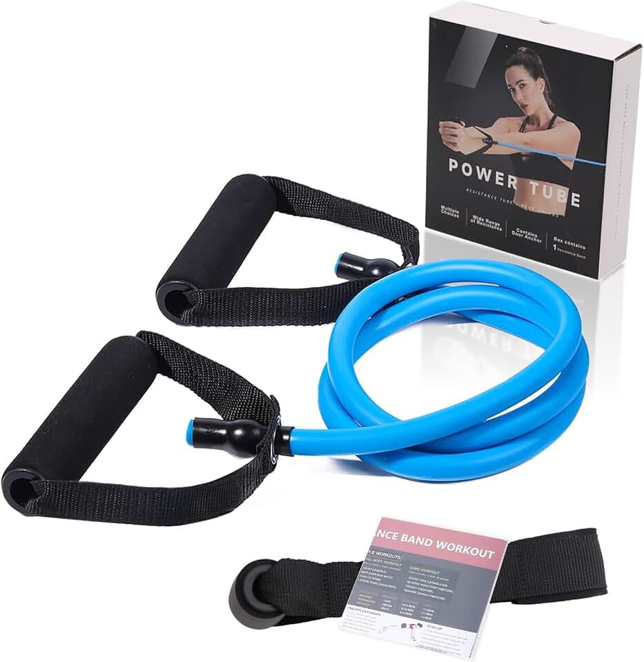 Resistance Bands with Handles and Door Anchor for Working Out