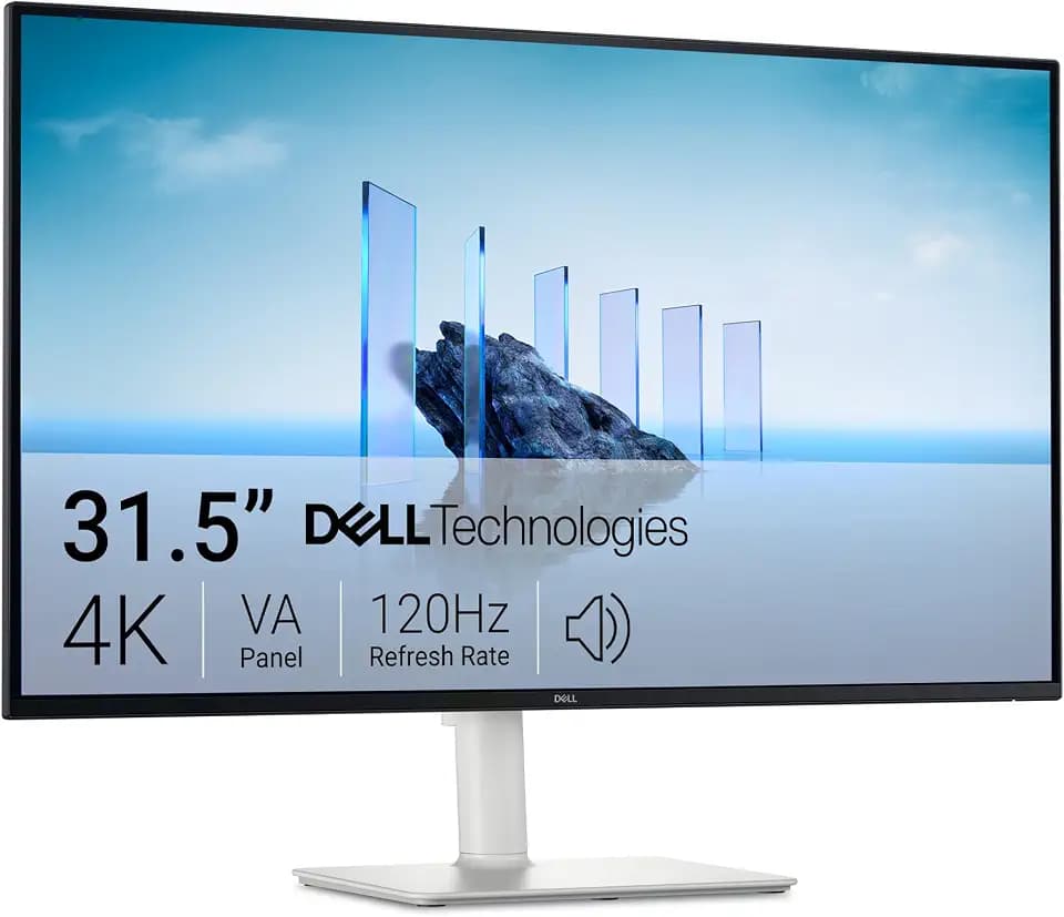 Dell 32 Monitor S3225QS, 4K UHD VA, 120Hz, FreeSync Premium, Eye Comfort
