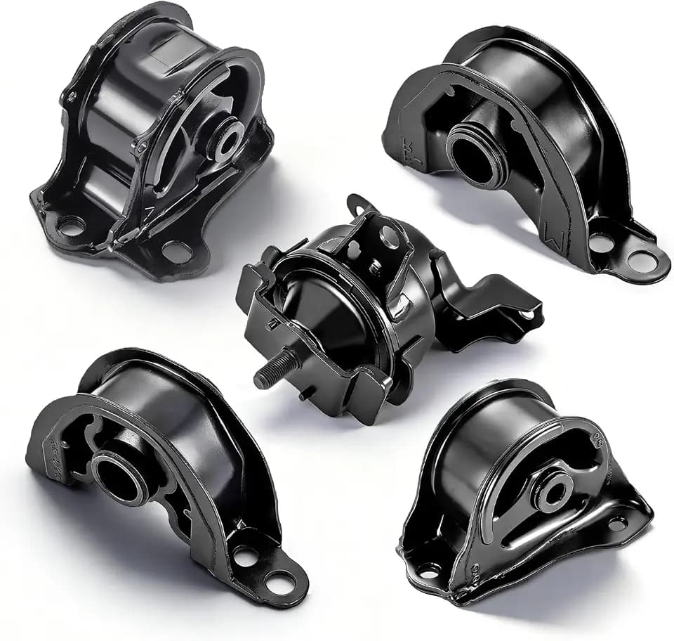 ENA Engine Motor Transmission Mount Set of 5 Compatible with Honda 1996 1997 1998 1999 2000 Civic 1.6L Front Rear Replacement for A6520 A6502 A6556 A6506 A6526