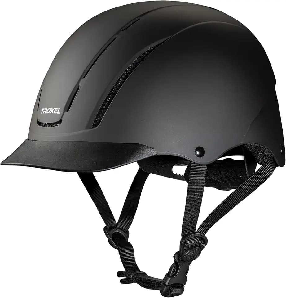 Troxel Spirit Duratec Full Coverage Horse Riding Helmet, Adjustable Fit