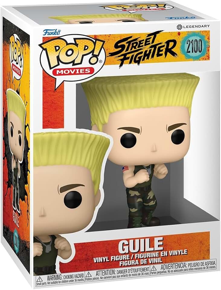 Funko POP! Games: Street Fighter - Guile