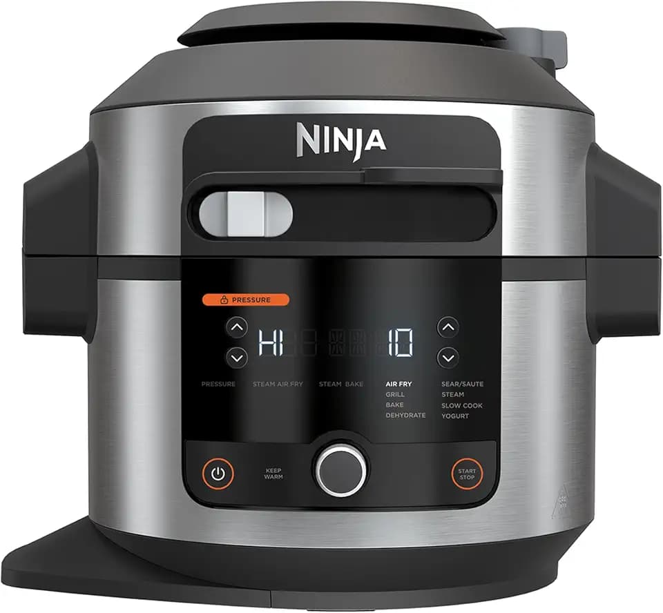 Ninja Foodi Multikocher mit SmartLid, 6L, 11-in-1 Multicooker, OL550EU