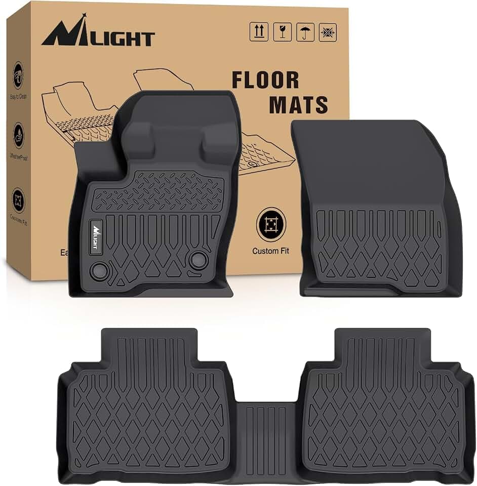 Nilight TPE Floor Mats for Ford Edge