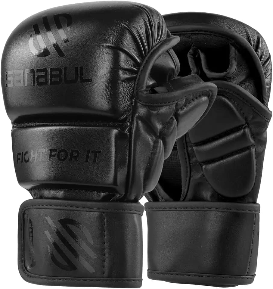 Sanabul Essential 7 oz MMA Handschuhe | MMA Trainingshandschuhe | Hybrid Sparring Handschuhe für MMA