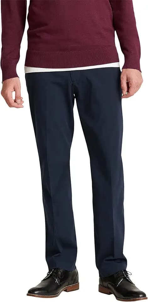 Dockers Mens City Tech Trouser Straight Fit Smart 360 Tech Pants