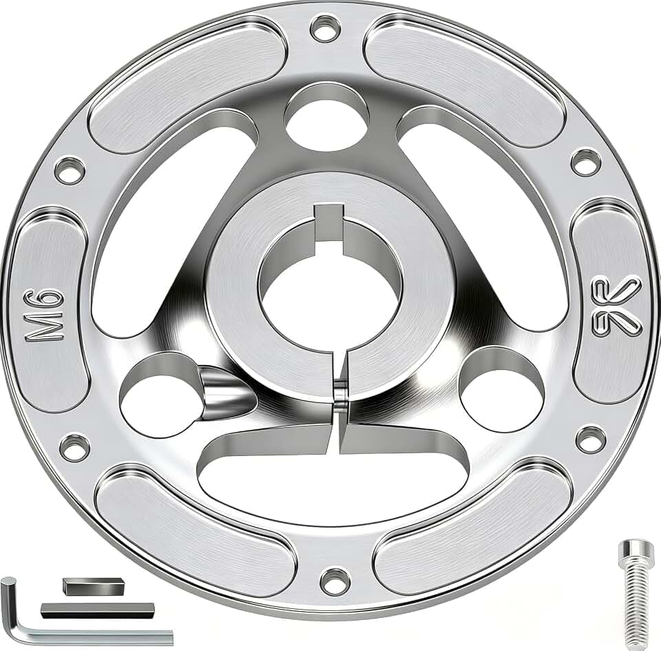 Heavy Duty Aluminum 1-1/4" Bore Go Kart Split Sprocket Wheel Hub