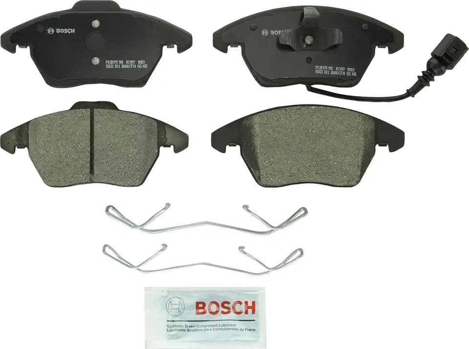 BOSCH BC1107 QuietCast Premium Ceramic Disc Brake Pad Set - Front
