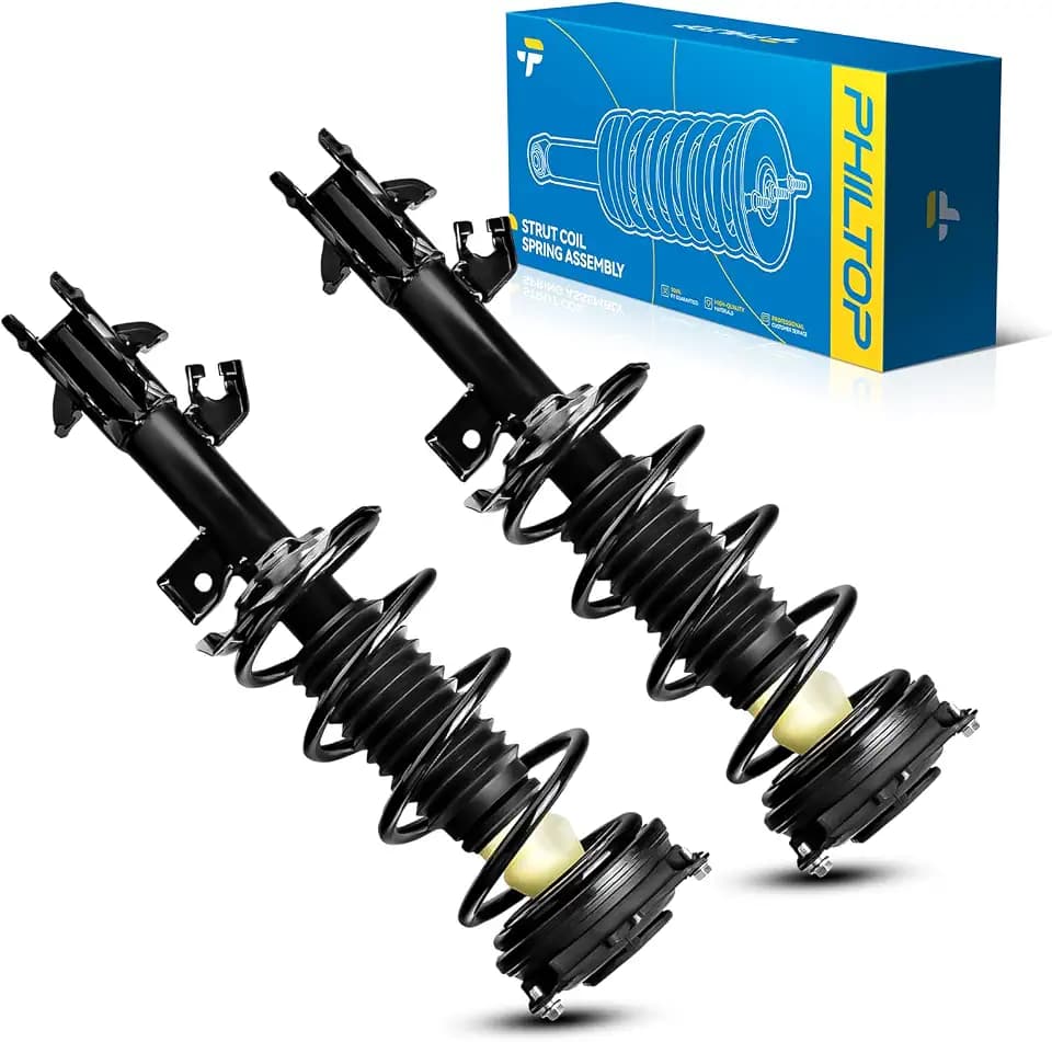 PHILTOP 2-Pack Front Strut Assembly for 2007-2011 Versa, 2012 Versa 1.8L