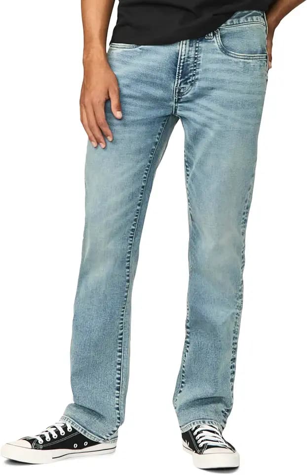 Buffalo David Bitton Men's Straight Six Jeans