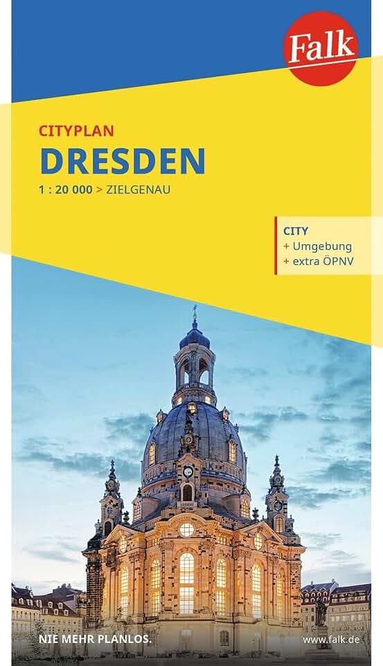Falk Cityplan Dresden 1:20.000