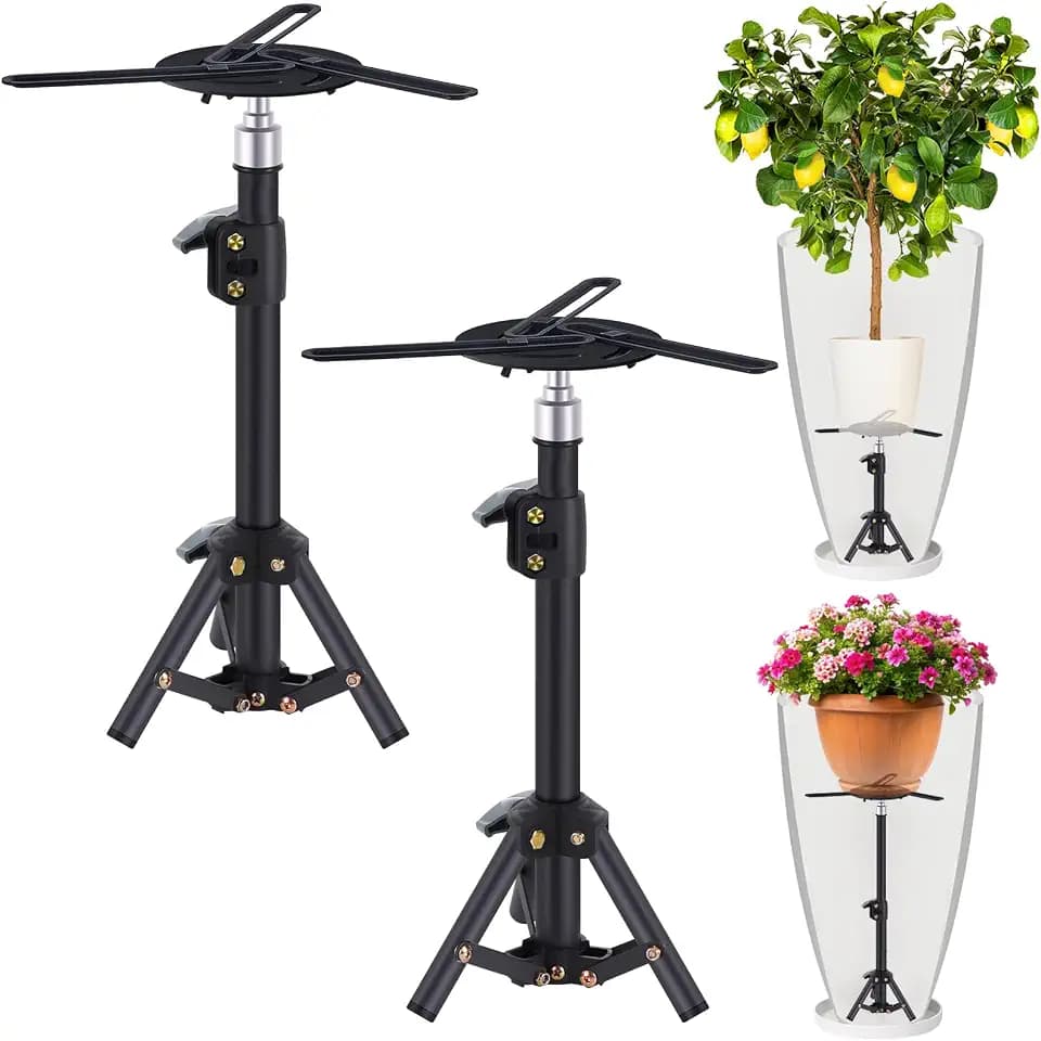 Adjustable Universal Plant Risers for Pots Inside, Pot Fillers for Planters