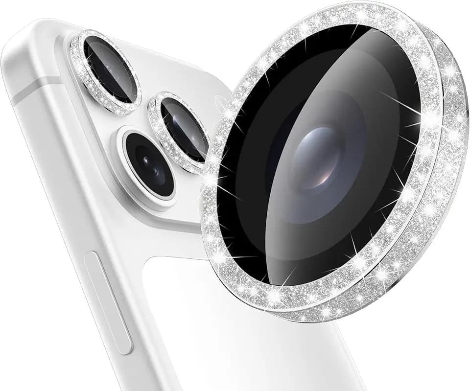 CloudValley Bling Camera Lens Protector for iPhone 17/16/15/14 Pro Max/Pro