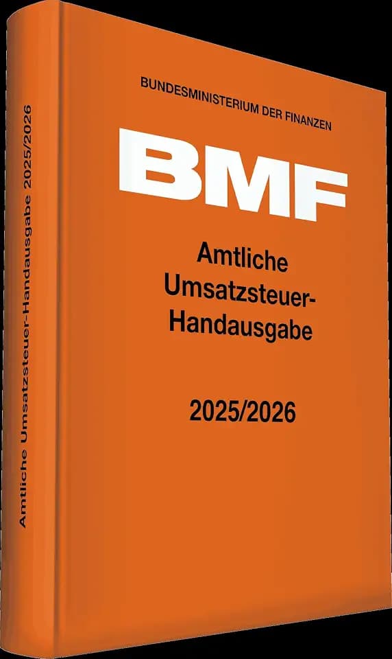 Amtliche Umsatzsteuer-Handausgabe 2025/2026 (Amtliche Handausgaben des BMF)