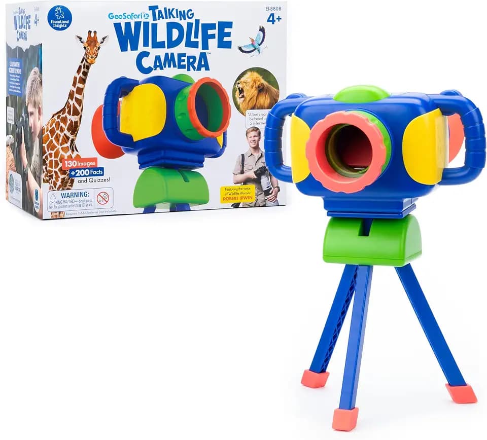 Educational Insights GeoSafari Talking Wildlife Camera