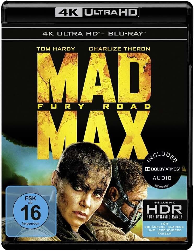 Mad Max: Fury Road (4K Ultra-HD + 2D-Blu-ray) (2-Disc Version) [Blu-ray]