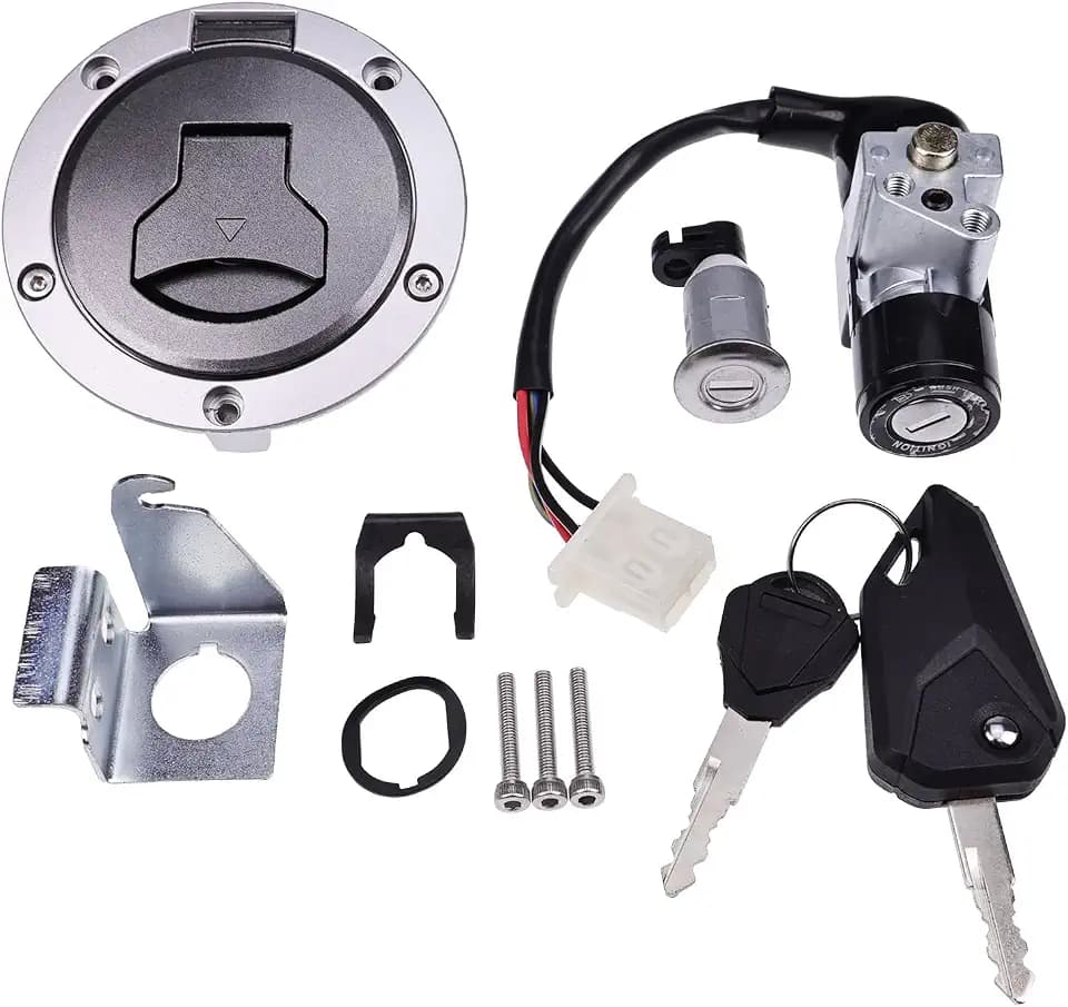 Ignition Switch Fuel Gas Cap Key Lock Set 35010-K26-B03 Fits For HONDA