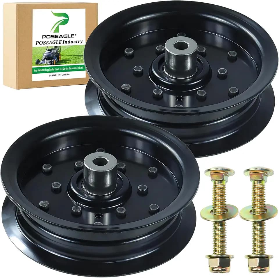 2 Pack 532196106 532197379 Pulley for Husqvarna 54" Z254f RZ5424