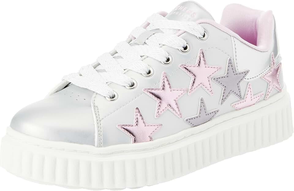 Skechers Girl's Hi Ridge-Superstardom Sneaker