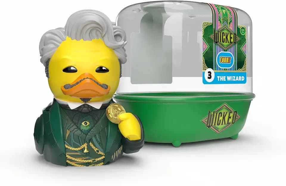 TUBBZ: Wicked for Good - Wizard of Oz Rubber Duck Collectible Toy 3.5"