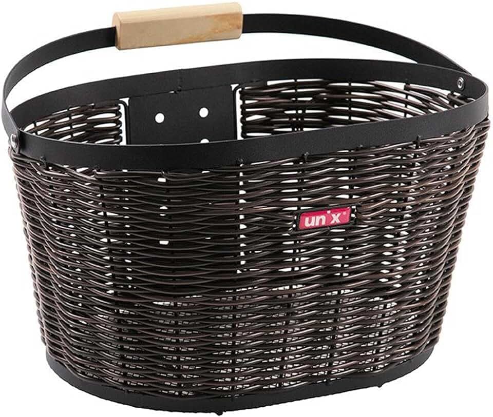 Unix VR-Korb Brando Befestigung: KlickFix | schwarz/braun